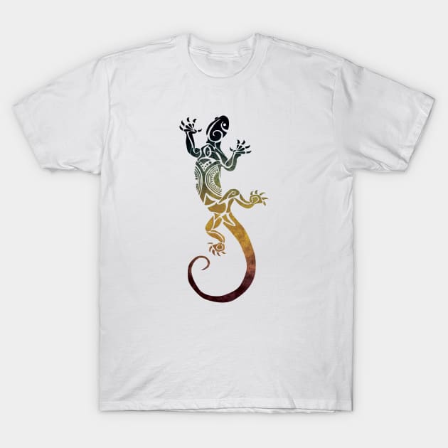 Fire Lizard T-Shirt by Georgeswift
